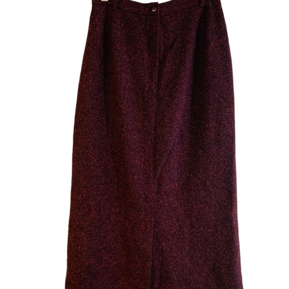 🍇Kit of 2: Medium Purple Wool Polyester Skirt+Jacket Caroll Like Brand New🍇 - Picture 3 of 12